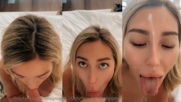 Stefanie Knight Uncensored Blowjob Facial Video Leaked on galpictures.com