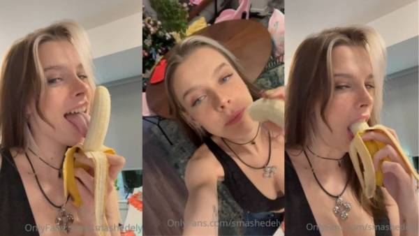 Ashley Matheson Banana Blowjob Video Leaked on galpictures.com