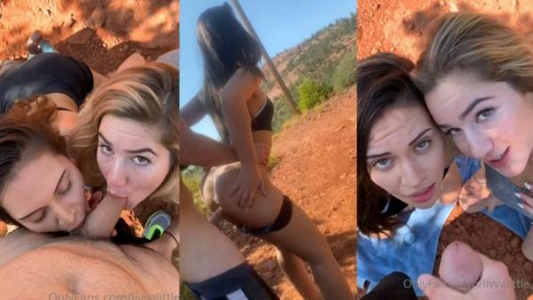 Livvalittle Outdoor Sextape Video Leaked on galpictures.com