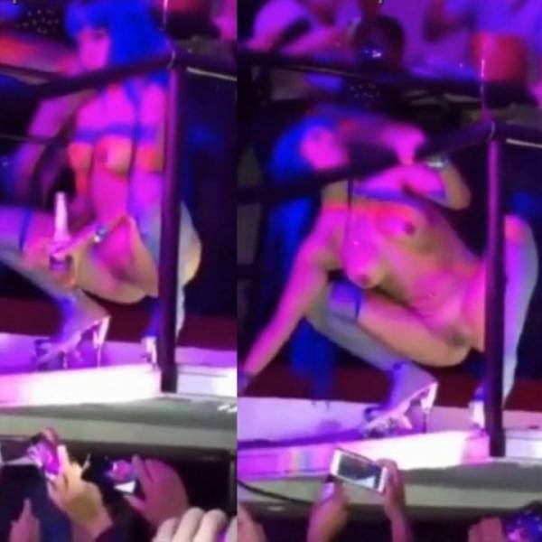 Cardi B Nude Pussy Stage Stripper Bottle Video Leaked on galpictures.com