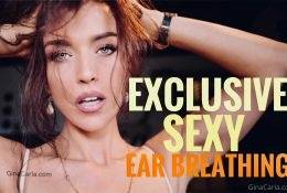 Gina Carla ASMR Ear Breathing Video Leaked on galpictures.com