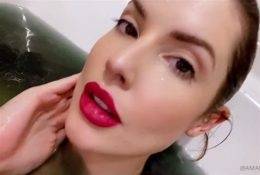 Amanda Cerny Nude Bathing OnlyFans Leaked Video on galpictures.com