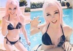 Belle Delphine Sexy Holiday Fun in the Pool Video on galpictures.com