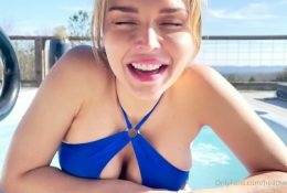 HeatheredEffect ASMR Pool Bikini Tease Video Leaked on galpictures.com