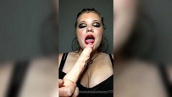 Anastasialoves1771 hope you enjoy watching me gag on my dildo for you like it s your cock i can t... on galpictures.com