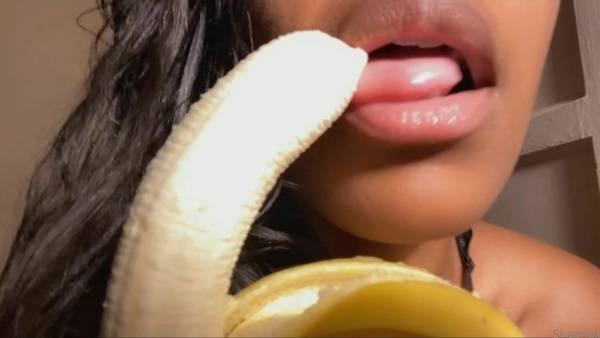 Crishhh ASMR - Slow Sensual Sucking Banana and Touching on galpictures.com