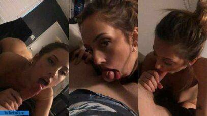 Sexy TikTok girl Karli Mergenthaler Blowjob POV porn video on galpictures.com