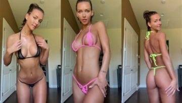 Rachel Cook Nude Youtuber Bikni Try Video Leaked on galpictures.com