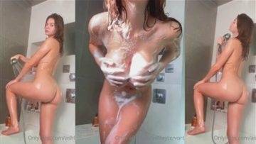 Ashley Tervort Leaked Nude Shower Nipple Show Porn Video on galpictures.com