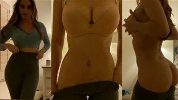 Christina Khalil Nude Changing Clothes Video Leaked on galpictures.com