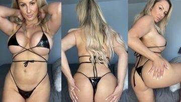 Swedish Bella Nude Black Bikini Tease Video Leaked - Sweden on galpictures.com