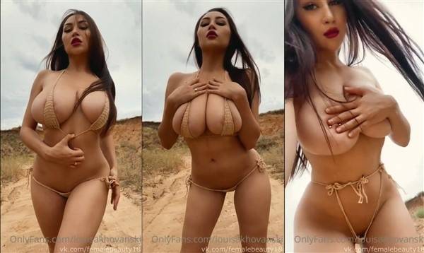 Louisa Khovanski Nude Outdoor Teasing Video on galpictures.com