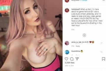 Holly Wolf Nude Video Onlyfans Video Twitch Streamer on galpictures.com