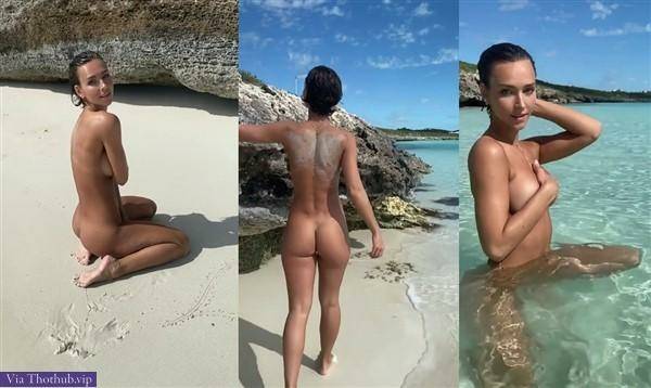 Rachel Cook Nude Teasing at Beach Video on galpictures.com