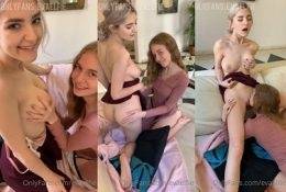 Eva Elfie Nude Lesbian Sex Video Leaked on galpictures.com