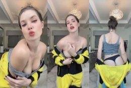 Amanda Cerny Nipple Slip Strip Tease Video Leaked on galpictures.com