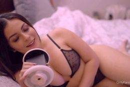 Puffin ASMR See Through Black Lingerie Video Leaked on galpictures.com