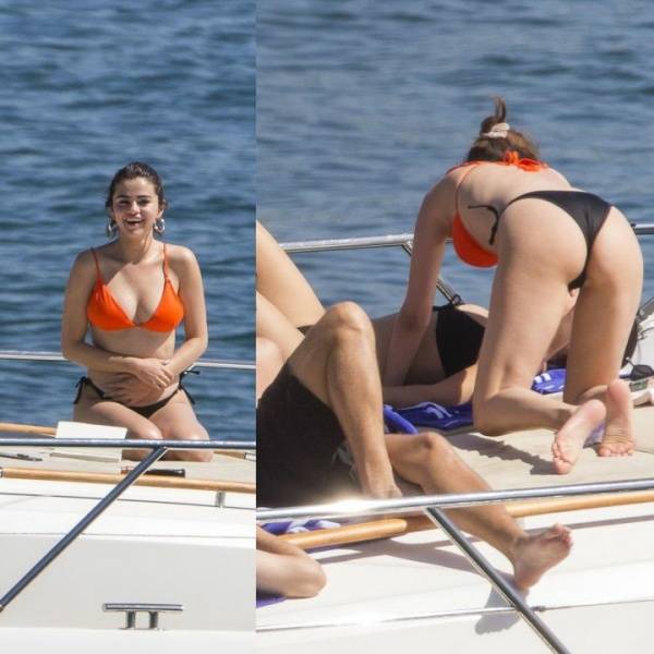 Selena Gomez Thong Bikini On Boat Set Leaked - Usa on galpictures.com