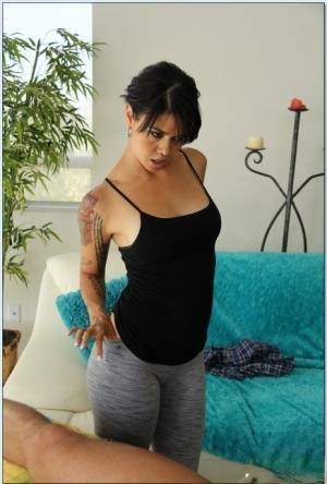 Horny asian MILF Dana Vespoli gives a blowjob and gets fucked hardcore on galpictures.com
