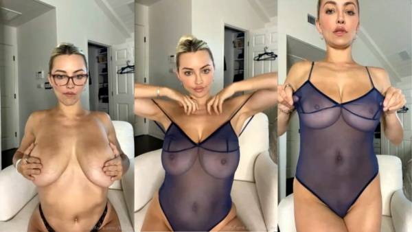 Lindsey Pelas Nude See Through Try On Video Leaked on galpictures.com