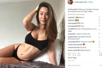 Eva Lovia Nude Legs Spread Pussy Masturbation Onlyfans Leaked Video on galpictures.com