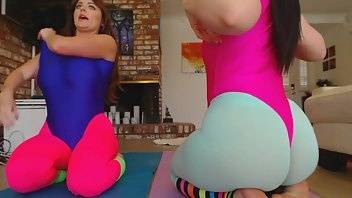 Sophie Dee yoga time with friend - OnlyFans free porn on galpictures.com