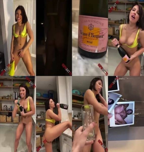 Adriana Chechik masturbation till squirt & drinking it snapchat premium 2020/03/22 on www.galpictures.com