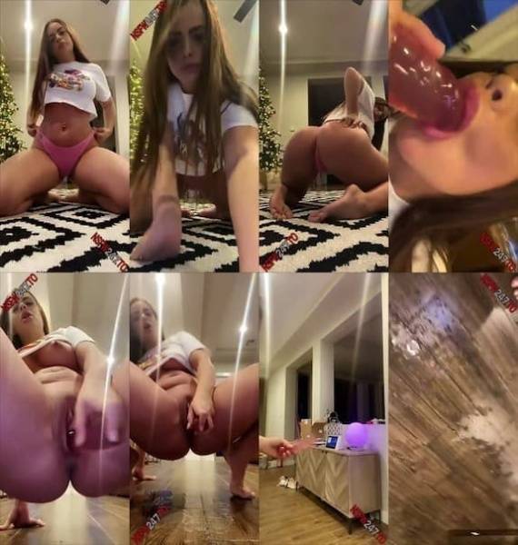 Allison Parker dildo masturbation on the floor snapchat premium 2019/12/12 on galpictures.com