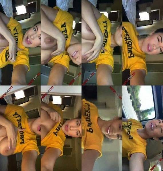 Rainey James morning boobs tease snapchat premium 2019/08/29 on galpictures.com