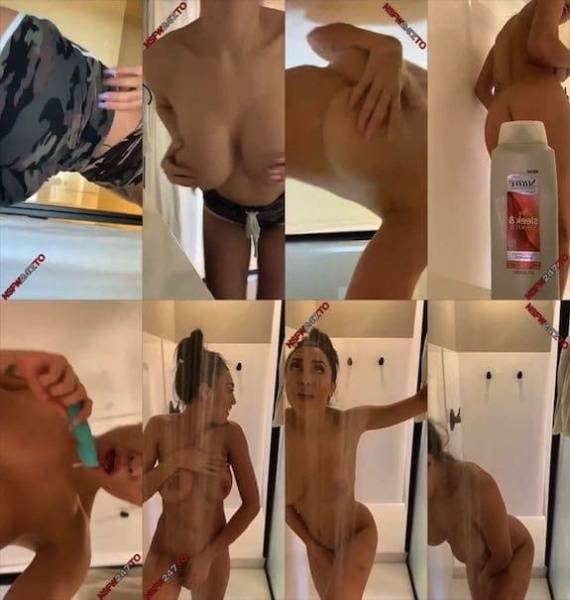Rainey James shower show snapchat premium 2019/08/27 on galpictures.com