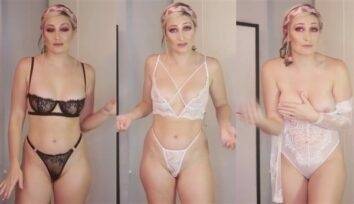 Holly Wolf Nude Lingerie Try On Haul Video Leaked on galpictures.com