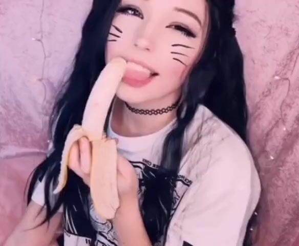 BELLE DELPHINE BANANA SEXY SNAPCHAT VIDEO on galpictures.com