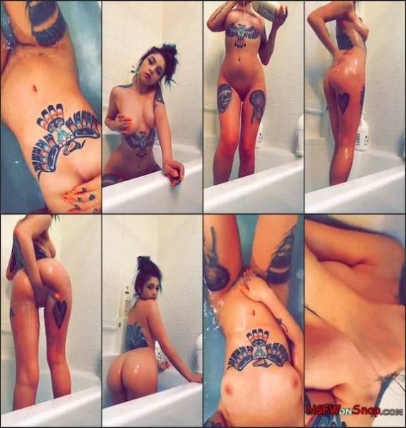 Riae Suicide bath teasing snapchat premium 10/05 on galpictures.com