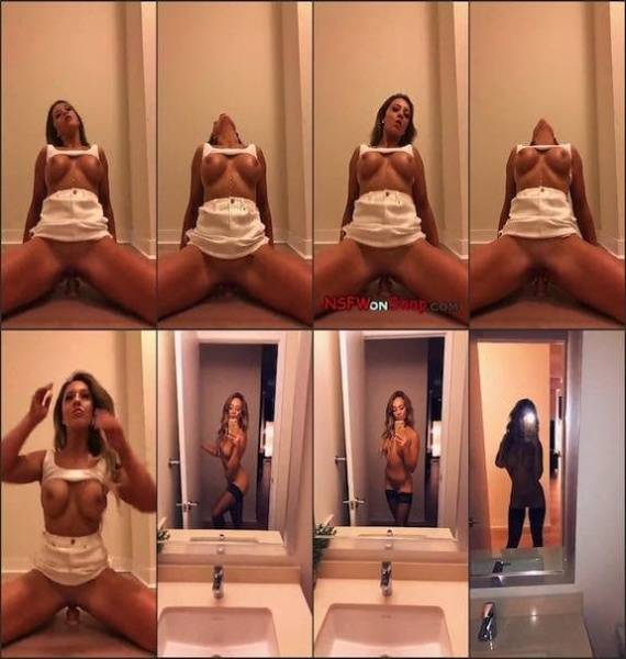 Katie Adler dildo riding & sexy stocking naked mirror view snapchat premium 2018/05/29 on galpictures.com