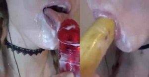 Peas and Pies ASMR Dildo, Banana, Blowjob Videos NEw Leaked on galpictures.com