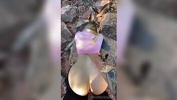 Mia Malkova Outdoor Forest blowjob and fuck on galpictures.com