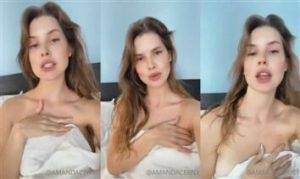 Amanda Cerny Nude Wake up Teasing Video Leaked thothub on galpictures.com