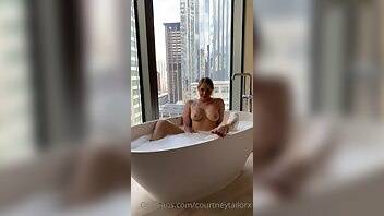 Courtney tailor nude masturbating bathtub onlyfans xxx videos leaked on galpictures.com