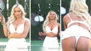 Lindsey Pelas bouncing tits in tennis dress thothub on galpictures.com