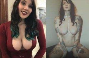 Erica Fett Nude White Strap BDSM Patreon Video on galpictures.com