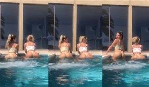 Carolina Samani Nude Ass Twerking in Pool Video Leaked on www.galpictures.com