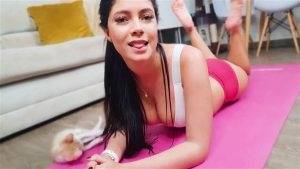 Marta Maria Santos Topless Workout at Home Video Leaked on galpictures.com