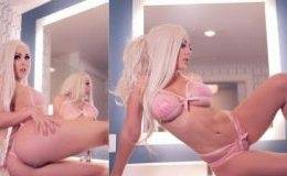 Jessica Nigri Pink Lingerie Nude Video Leaked Thothub.live on galpictures.com