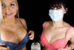 ASMR Network Bra Scratching With Masked ASMR Thothub.live on galpictures.com