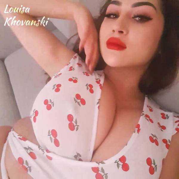 Louisa Khovanski louisakhovanski juicy cherries onlyfans xxx porn on galpictures.com