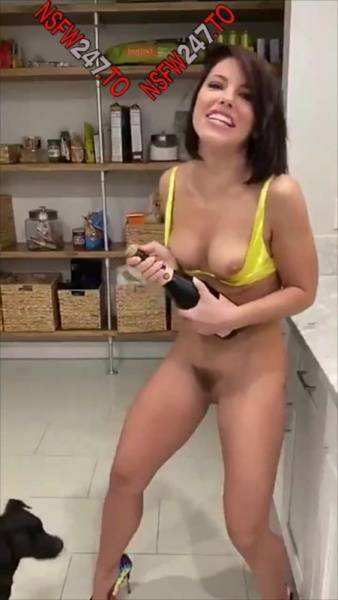 Adriana Chechik masturbating till squirt & drinking it snapchat premium xxx porn videos on www.galpictures.com