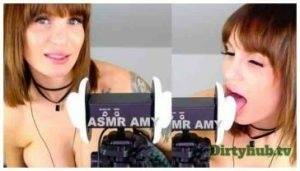 ASMR Amy Eargasm Earlicking Patreon Video Leaked on galpictures.com