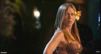 Jennifer Aniston in a coconut bra on galpictures.com