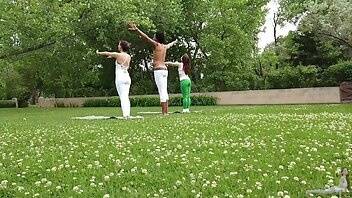 Ciren verde yoga with special guest guru mr sweets xxx video on galpictures.com