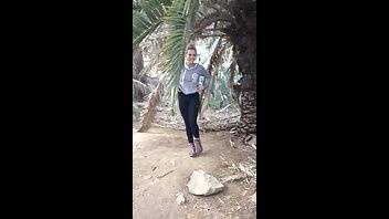 Mia Malkova peed near a palm tree premium free cam snapchat & manyvids porn videos on galpictures.com